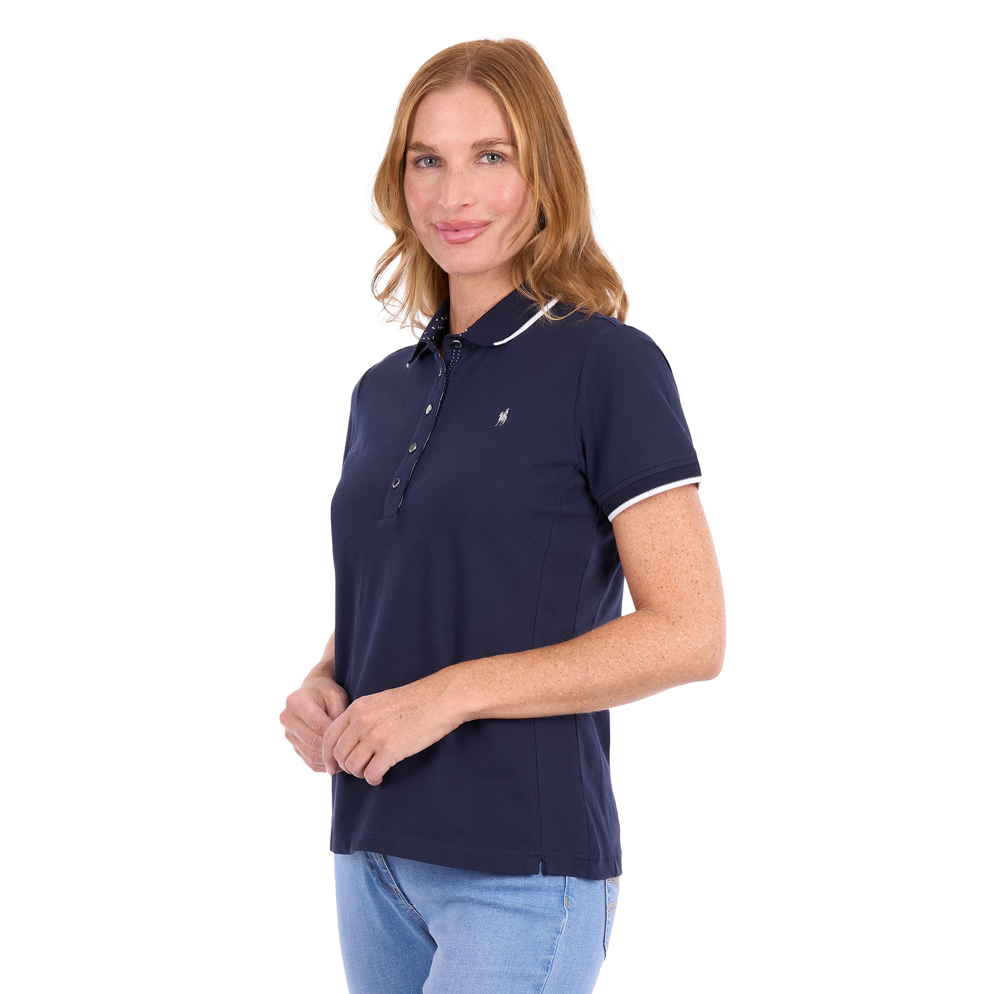 Thomas Cook Womens Michelle S/S Polo (T6S2523051) Navy