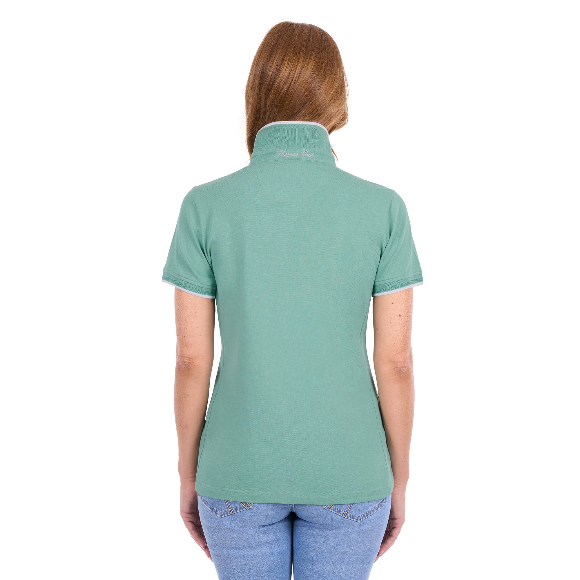 Thomas Cook Womens Michelle S/S Polo (T6S2523051) Sage