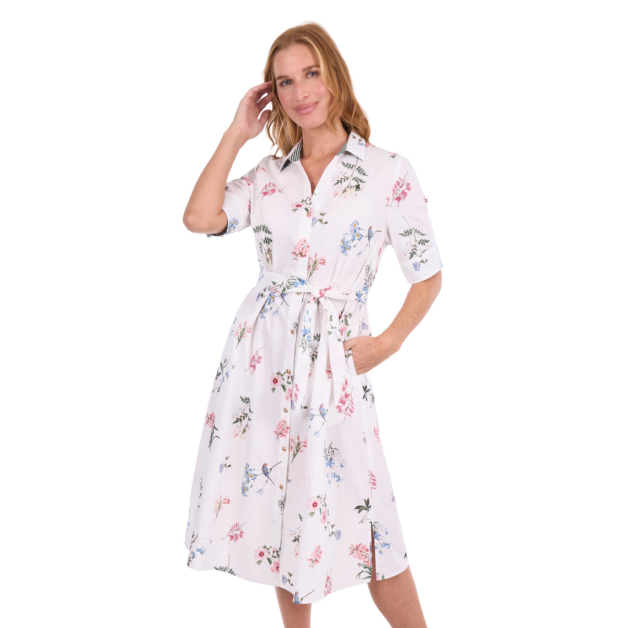 Thomas Cook Womens Mona Shirt Dress (T6S2412071) Multi