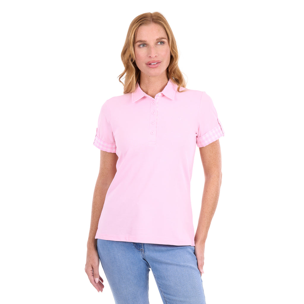 Thomas Cook Womens Nancy S/S Polo (T6S2523052) Pale Pink
