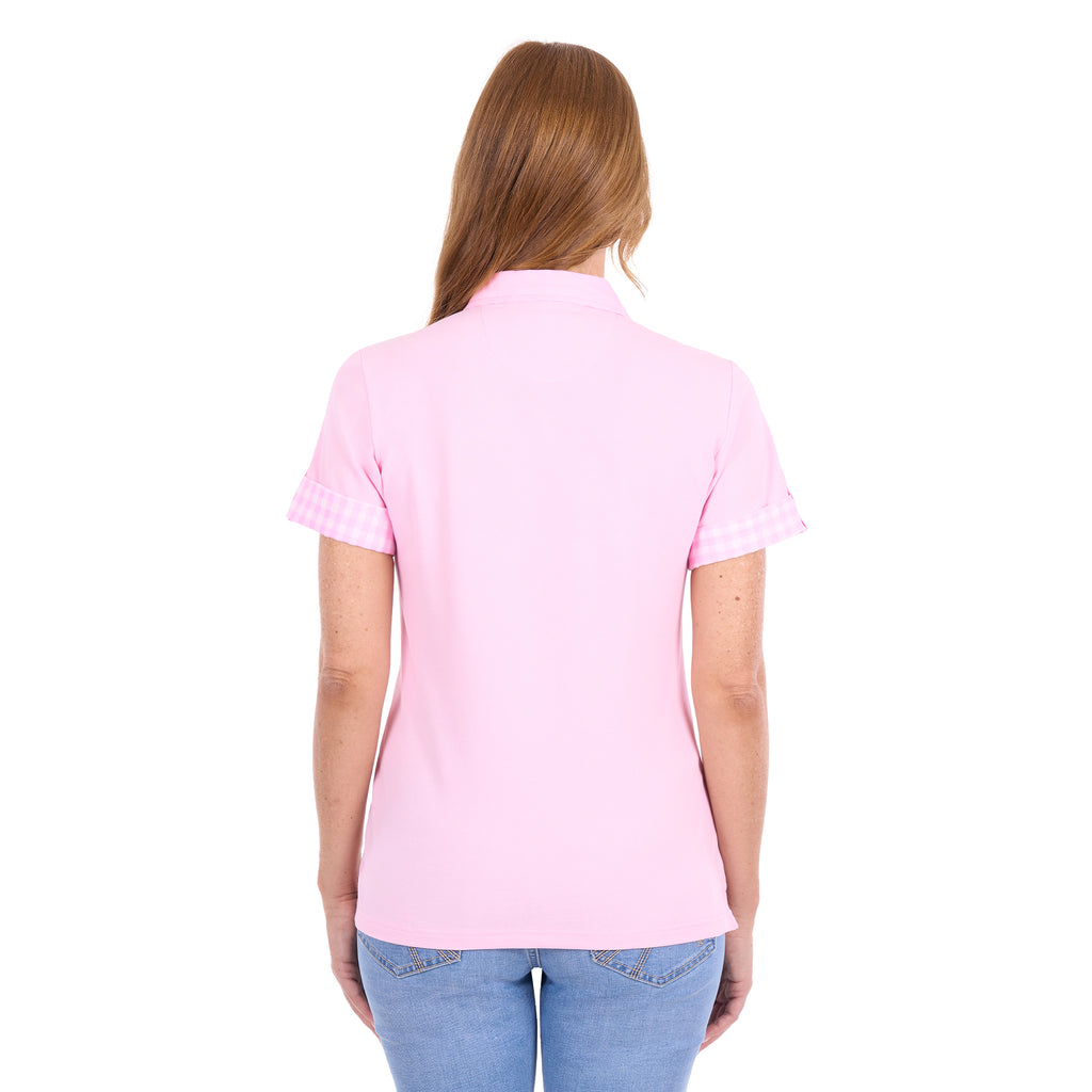 Thomas Cook Womens Nancy S/S Polo (T6S2523052) Pale Pink