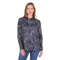 Thomas Cook Womens Narelle L/S Shirt (T6W2124069) Navy/Tan