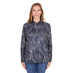 Thomas Cook Womens Narelle L/S Shirt (T6W2124069) Navy/Tan