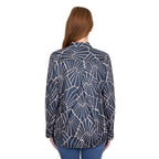 Thomas Cook Womens Narelle L/S Shirt (T6W2124069) Navy/Tan