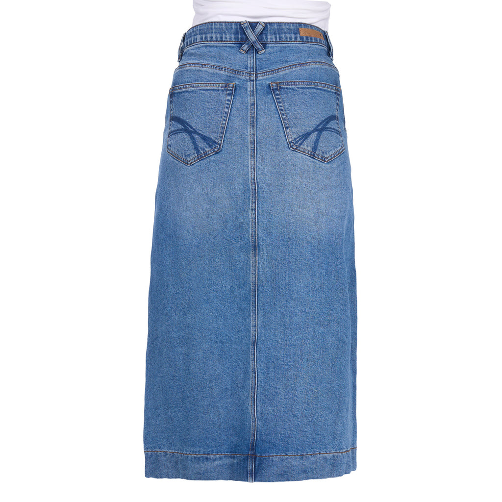 Thomas Cook Womens Nova Denim Skirt (T6W2400101) Light Wash