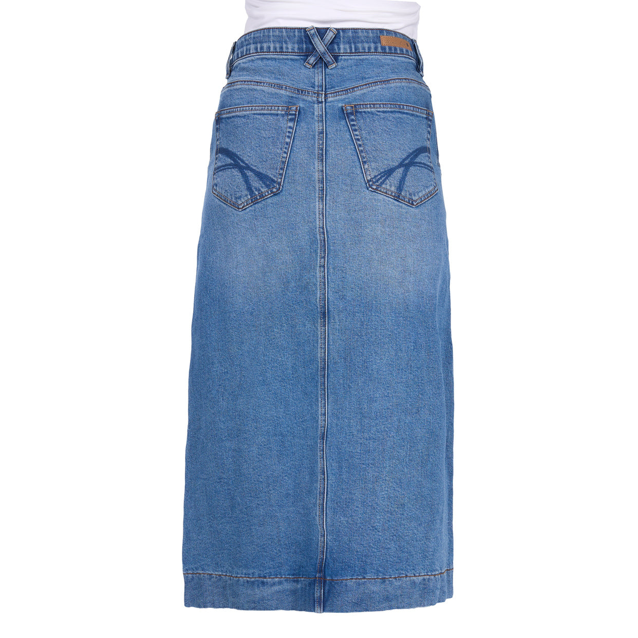 Thomas Cook Womens Nova Denim Skirt (T6W2400101) Light Wash
