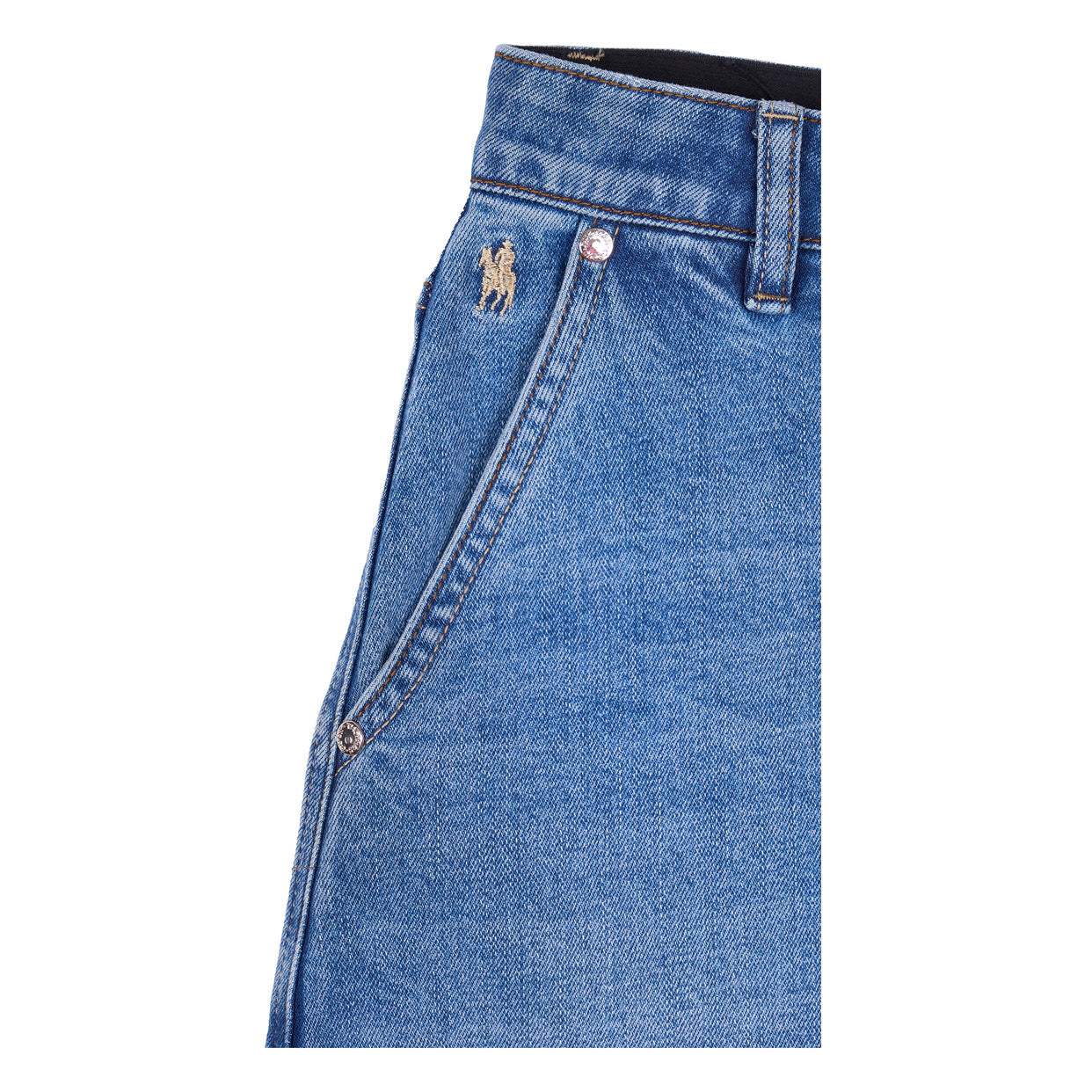Thomas Cook Womens Nova Denim Skirt (T6W2400101) Light Wash