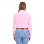 Thomas Cook Womens Penny L/S Shirt (T6S2130079) Rose Pink/White