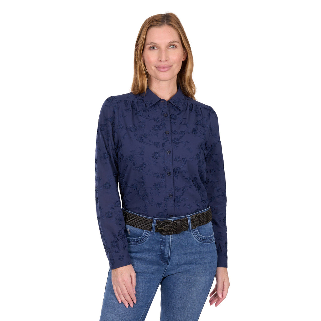 Thomas Cook Womens Remy L/S Shirt (T6W2123144) Navy
