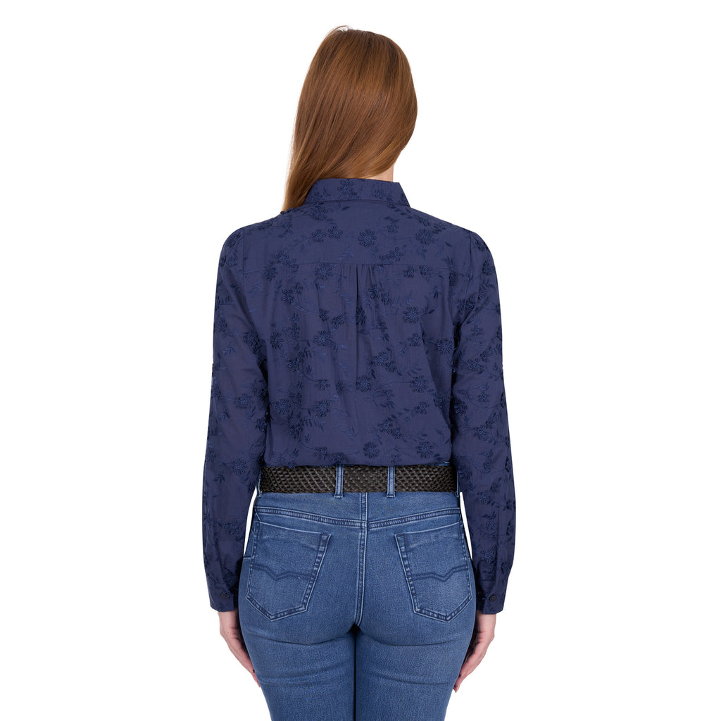 Thomas Cook Womens Remy L/S Shirt (T6W2123144) Navy