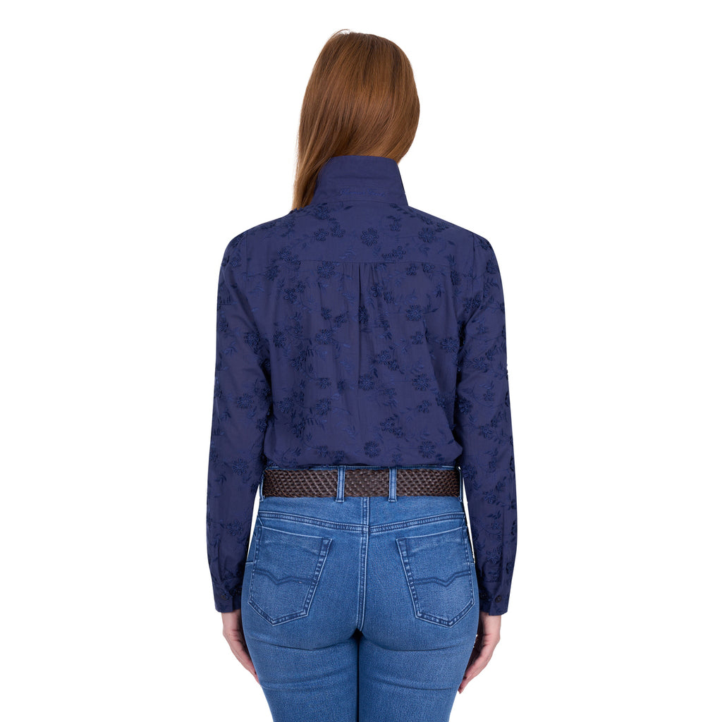 Thomas Cook Womens Remy L/S Shirt (T6W2123144) Navy