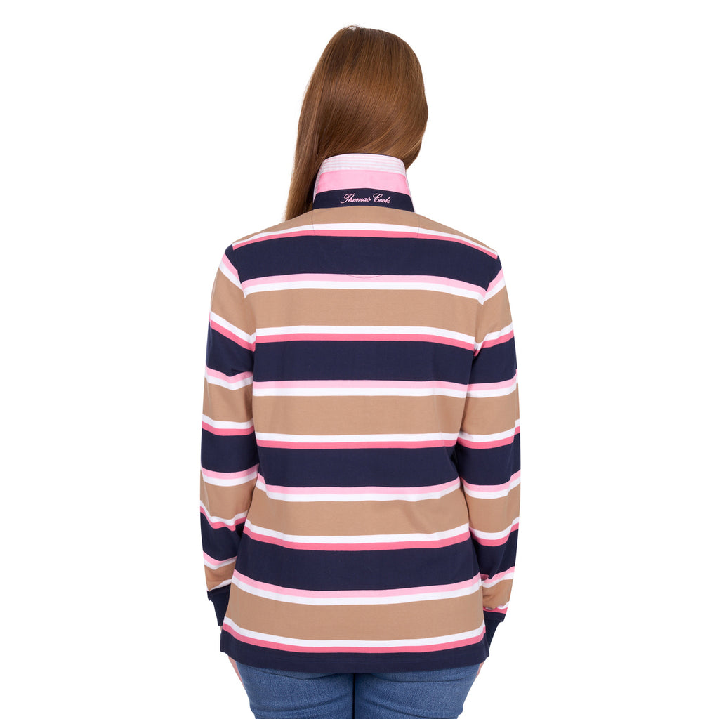 Thomas Cook Womens Ruth Rugby (T6W2506074) Tan/Pink