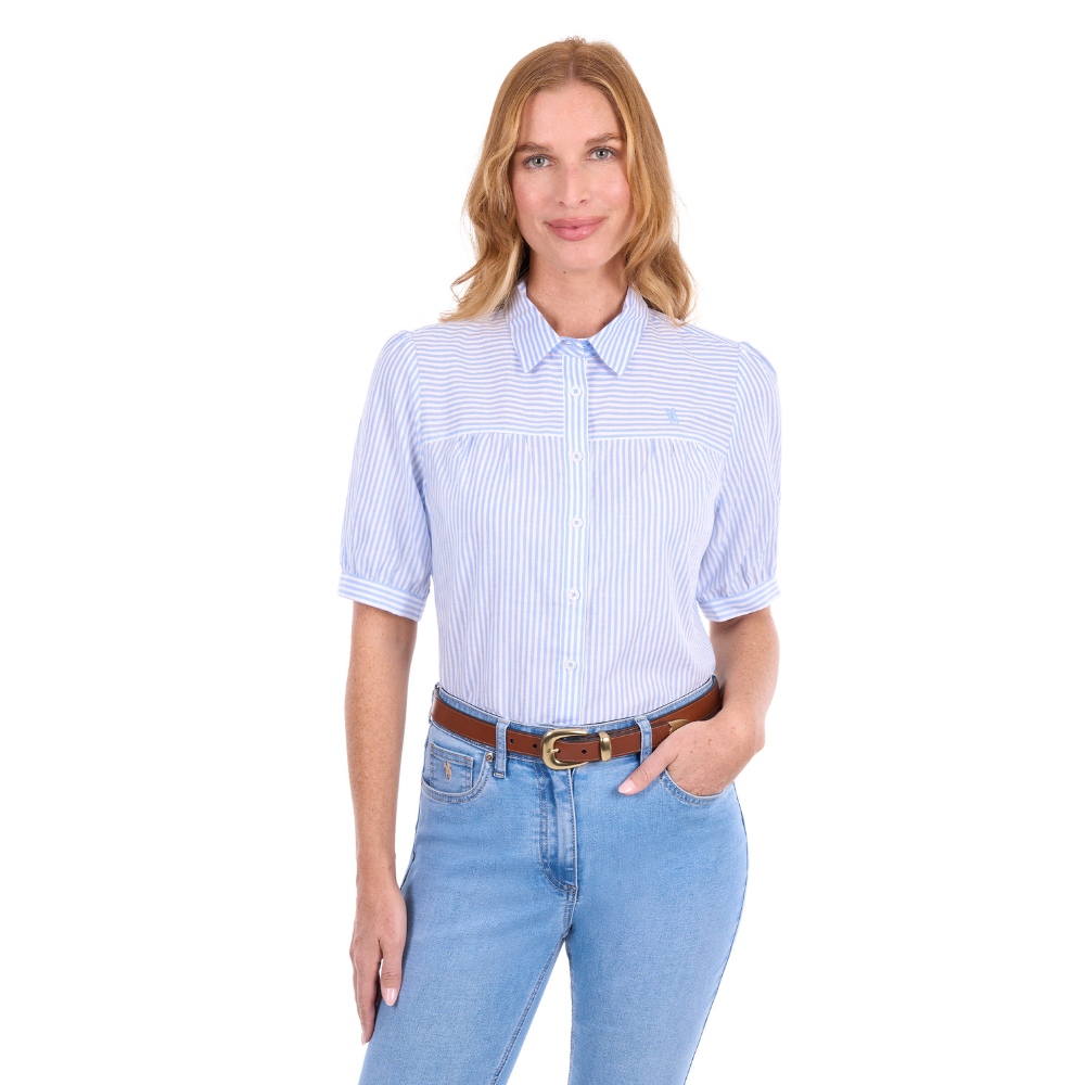 Thomas Cook Womens Shelley S/S Shirt (T6S2125085) Blue/White