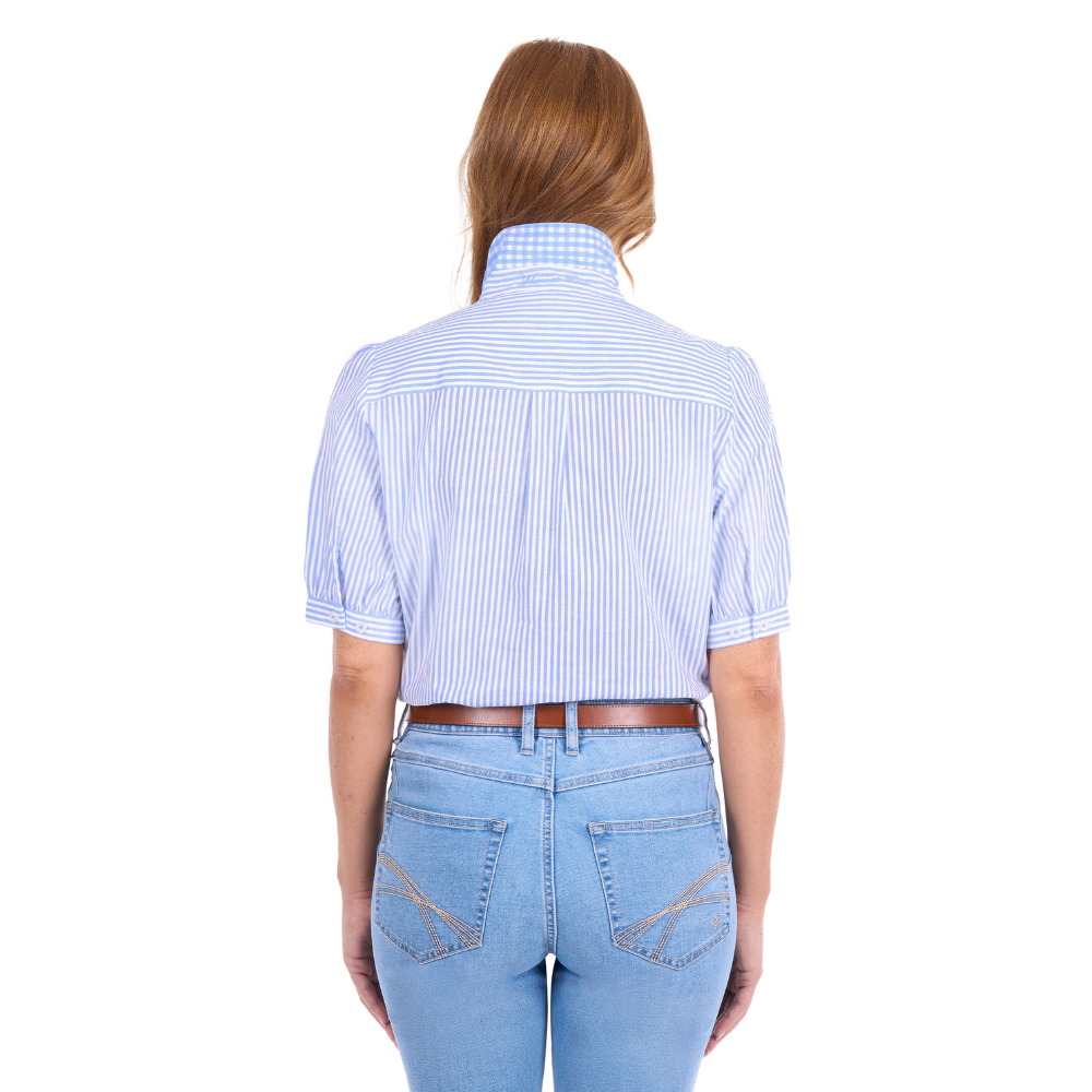 Thomas Cook Womens Shelley S/S Shirt (T6S2125085) Blue/White