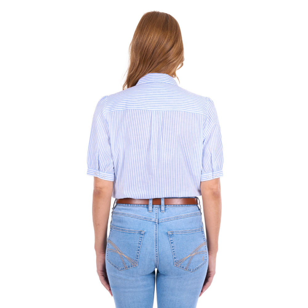 Thomas Cook Womens Shelley S/S Shirt (T6S2125085) Blue/White