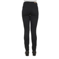 Black Thomas Cook Women's Suzie Slimmer Leg Wonder Jeans 32 Leg (TCP2215128) shown from behind on a model from the waist down, paired with brown leather boots against a plain white background.