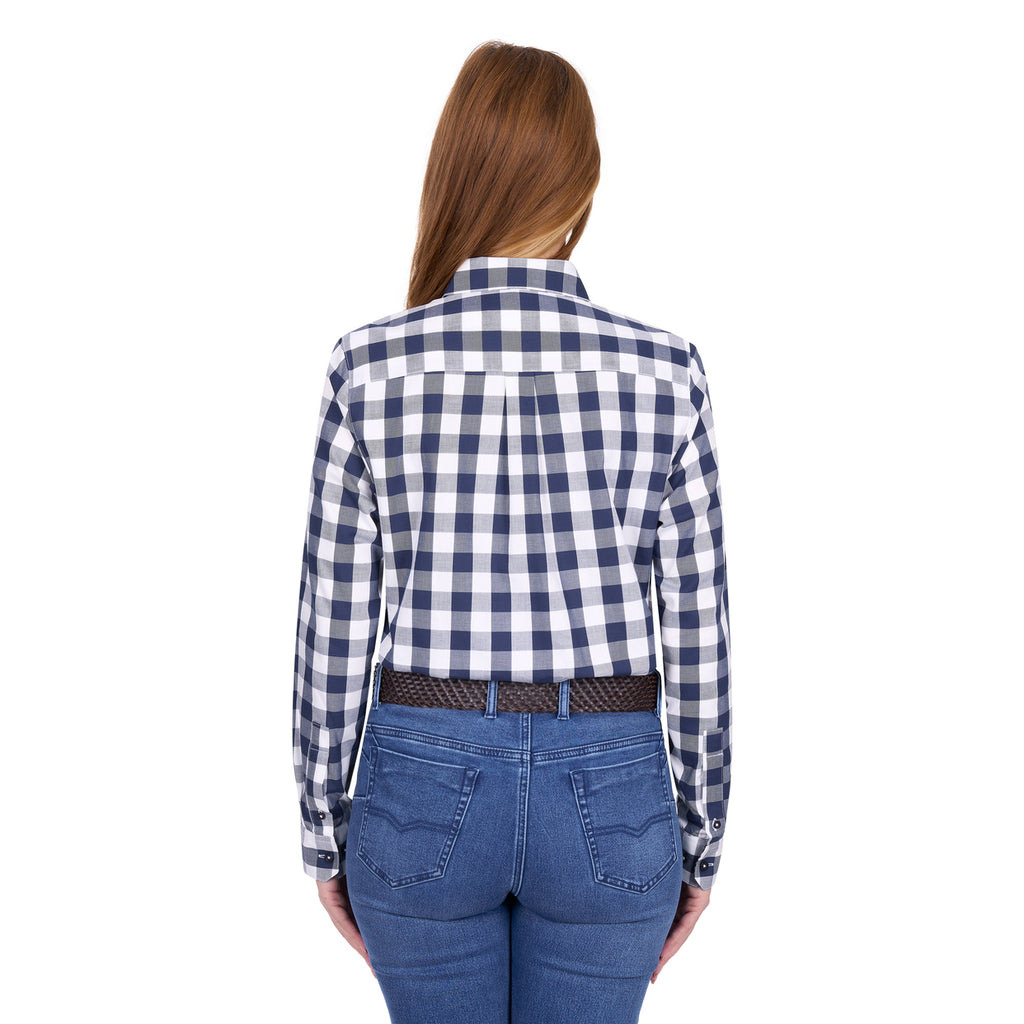 Thomas Cook Womens Tamara L/S Shirt (T6W2110145) Navy/White