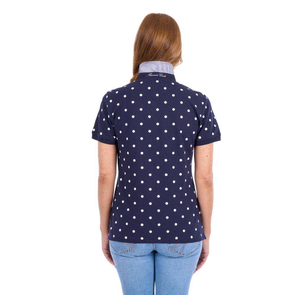 Thomas Cook Womens Tammy S/S Polo (T6S2523060) Navy/White