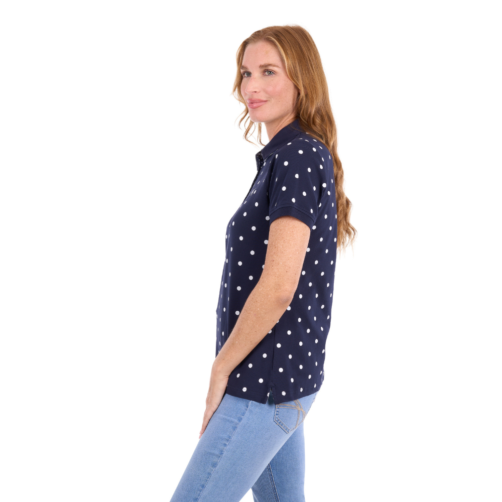 Thomas Cook Womens Tammy S/S Polo (T6S2523060) Navy/White