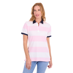 Thomas Cook Womens Tessa S/S Polo (T6S2523054) Pale Pink/White