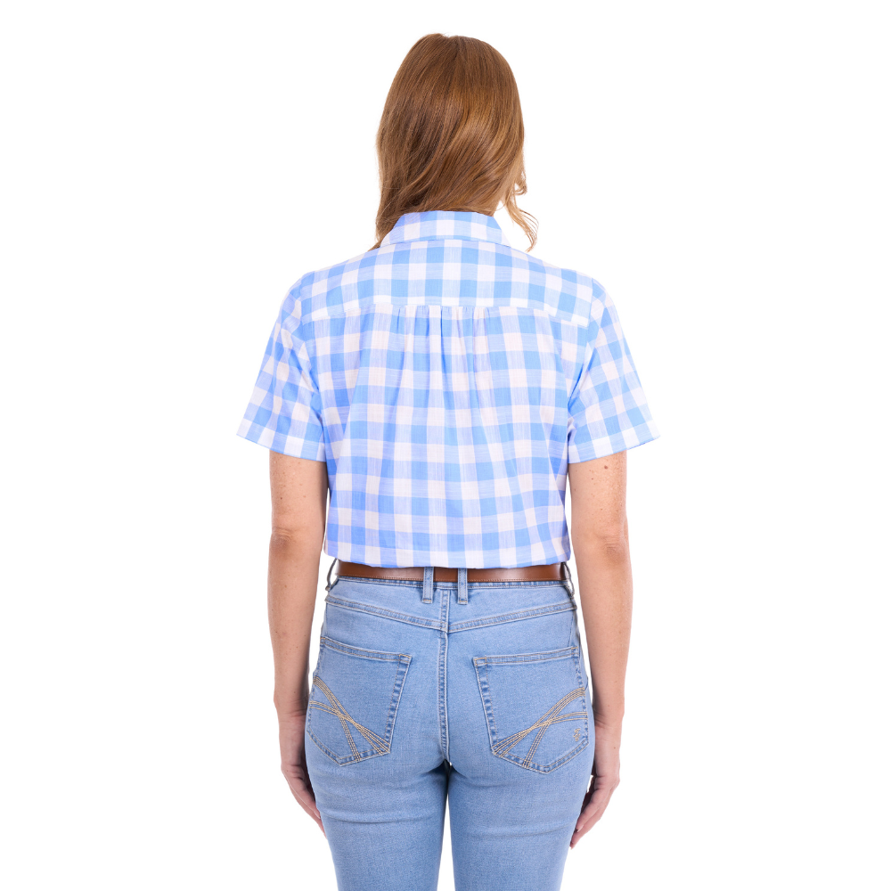 Thomas Cook Womens Wren S/S Shirt  (T6S2125073) Blue/White