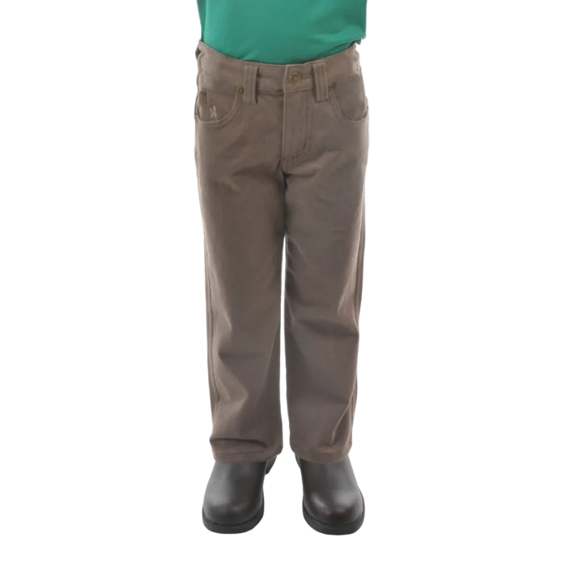 Thomas Cook Childrens Stretch Moleskin Jeans (TCP7208007) Greystone