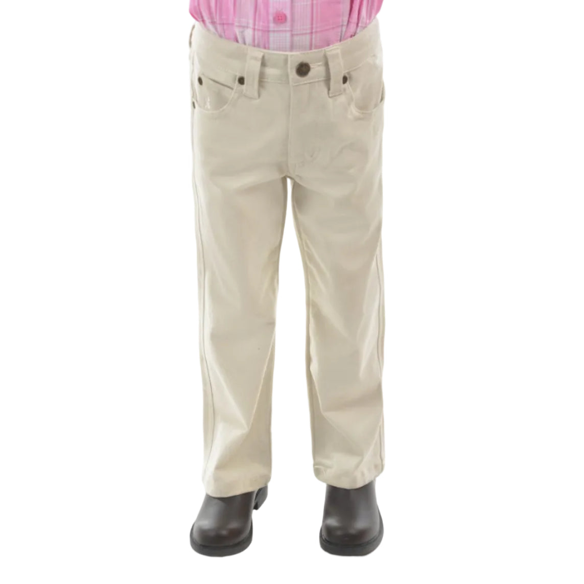 Thomas Cook Childrens Stretch Moleskin Jeans (TCP7208007) Stone