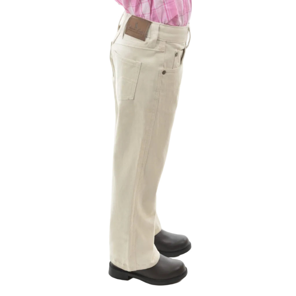 Thomas Cook Childrens Stretch Moleskin Jeans (TCP7208007) Stone