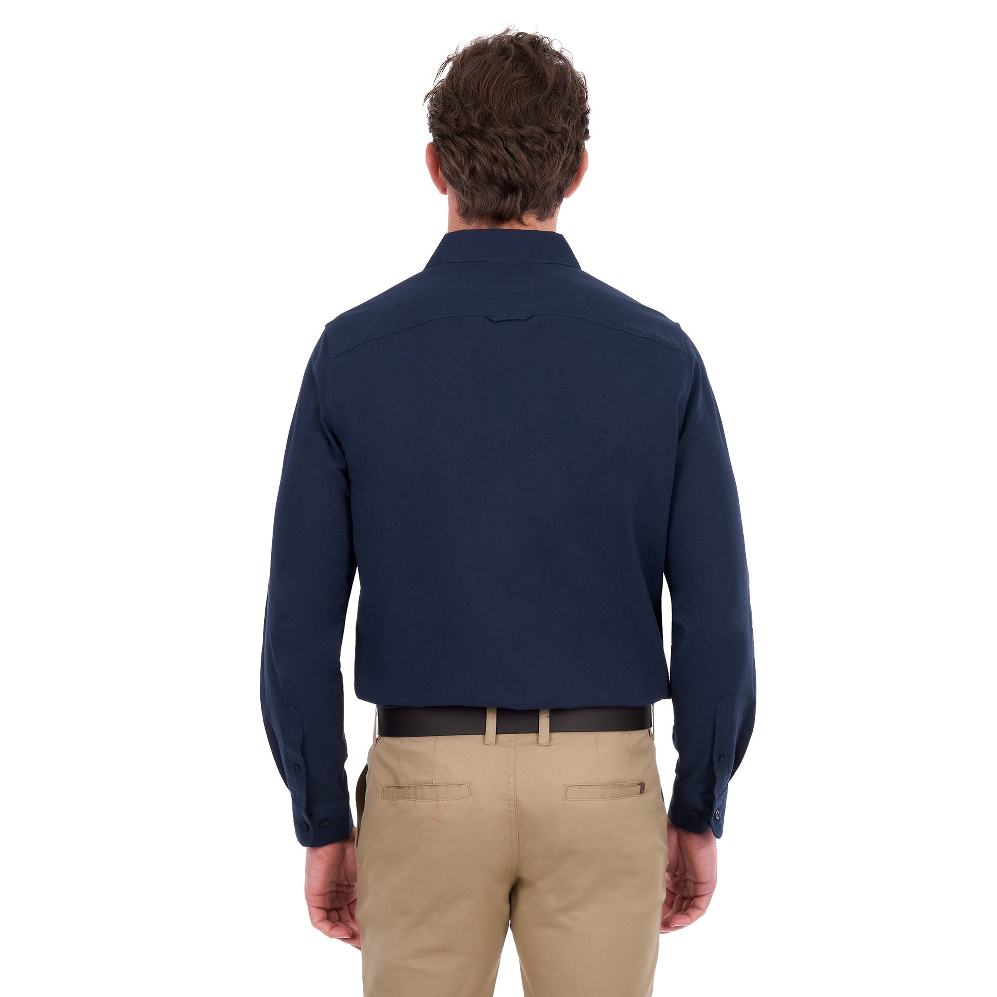 Thomas Cook Mens TC Linen LS Shirt Navy