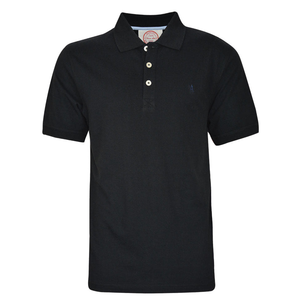 Thomas Cook Mens Tailored S/S Polo (TCP1506009) Black