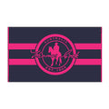 Thomas Cook Unisex Logo Towel (TCP1900TWL) Navy/Pink One Size [SD]