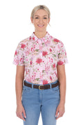 Thomas Cook Womens Frankie S/S Shirt (T6S2125068) Pink Multi