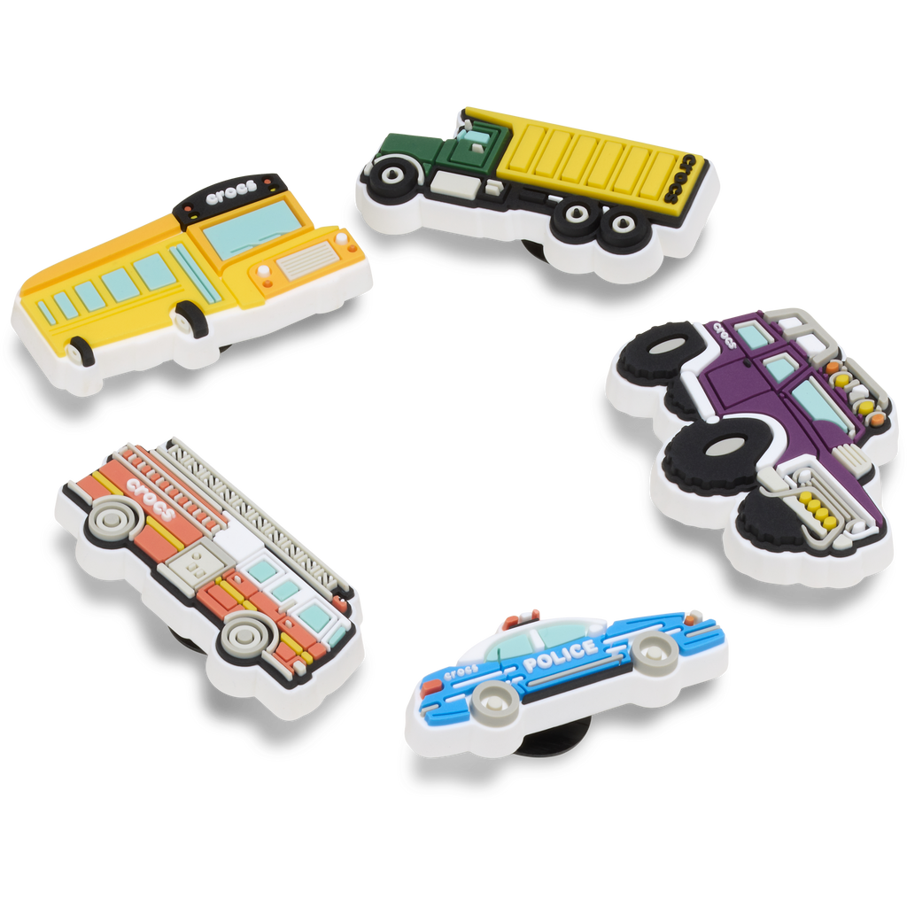 Crocs  Everyday Vehicles 5 Pack of Jibbitz (10019631)