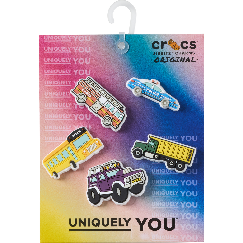 Crocs  Everyday Vehicles 5 Pack of Jibbitz (10019631)