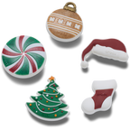 Crocs  Nostalgic Noel Santa 5 Pack of Jibbitz (10019671)