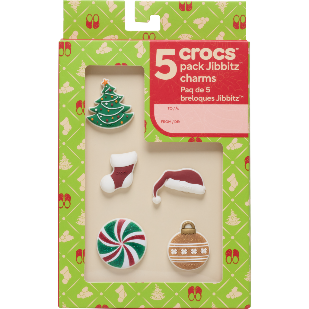 Crocs  Nostalgic Noel Santa 5 Pack of Jibbitz (10019671)