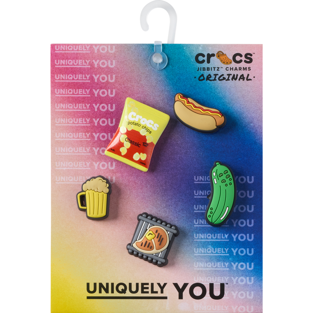 Crocs  BBQ and Beer 5 Pack of Jibbitz (10019943)