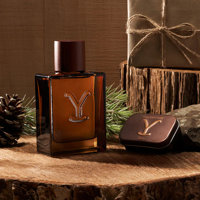 Tru Western Yellowstone Ride Gift Set For Him - Ride Cologne & Solid Cologne (98317)