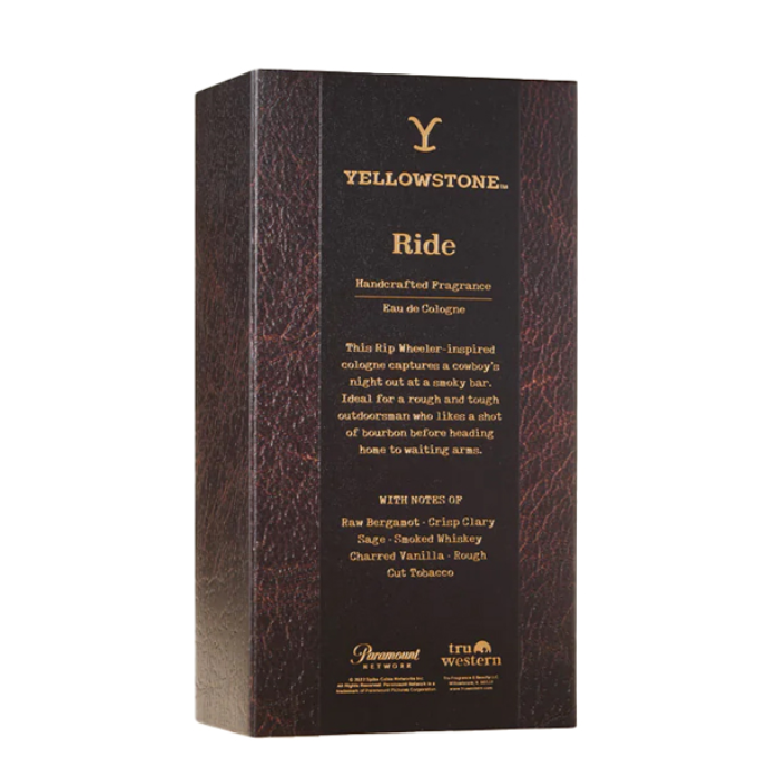 Tru Western Mens Yellowstone Ride Reserve Eau De Cologne 100ml (96644)