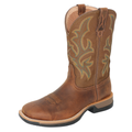 Twisted X Mens 11 Tech X1 Canvas Western Boots (TCMXW0029) Brown/Brown