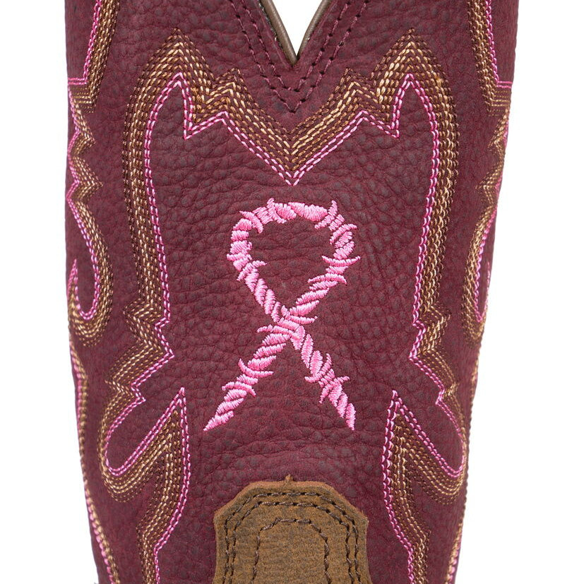 Twisted X Womens 11" Pink Tech X2 Western Boots (TCWXTR017) Brunette/Oxblood