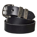 R.M.Williams Silver Buckle 1 1/4" 3 Piece Work Belt (CB440.02) Black 30"