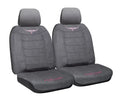 R.M.Williams Jillaroo Suede Velour Seat Covers (VLRMWJBX-GRY30) Grey 30