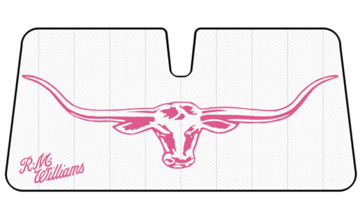 R.M.Williams Front Universal Sunshade Jillaroo Longhorn (WSRM20-JIL)