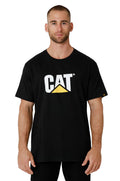 CAT Mens Trademark Logo Tee (1510305.016) Black S
