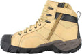CAT Mens Argon Hi Zip Sided Safety Boots (P717393) Honey 8