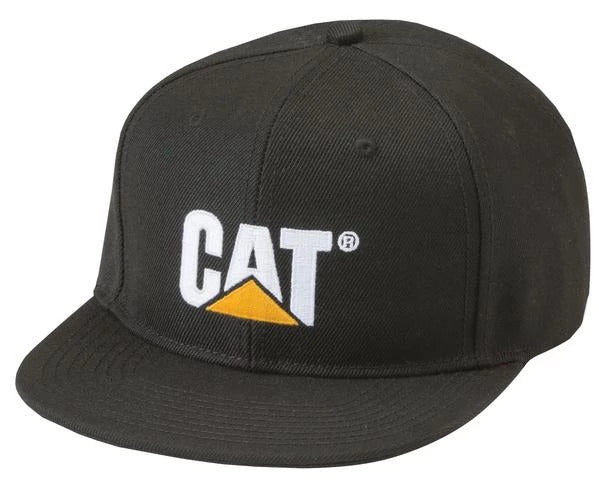 CAT Sheridan Flat Bill Cap (1120105) Black