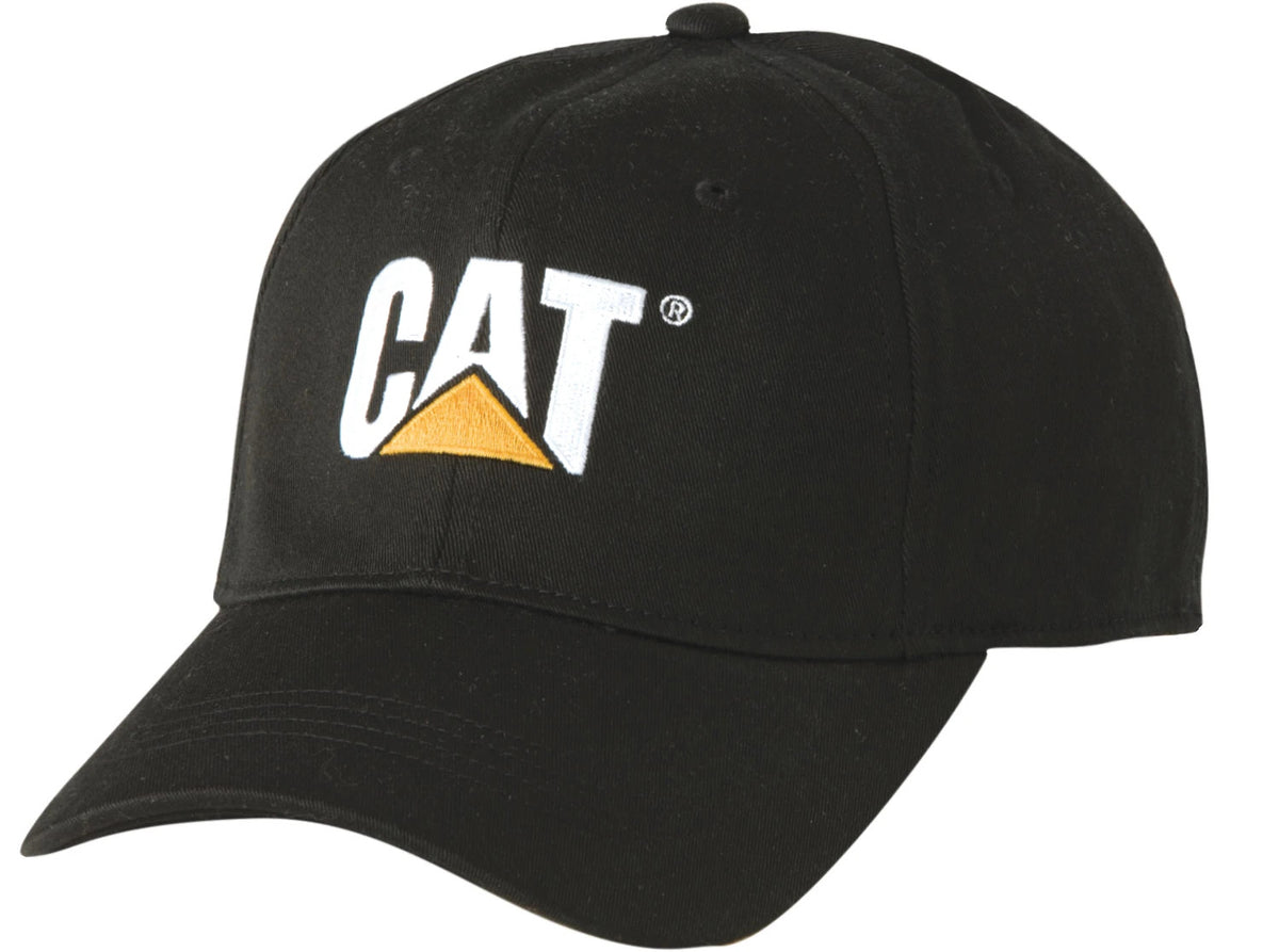 CAT Trademark Flex Fit Cap (W01700.016) Black L/XL