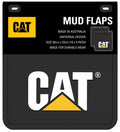 CAT Heavy Duty Mud Flaps (MDCATA) Black 26cm x 23cm [SET OF 2]