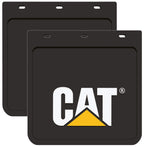 CAT Heavy Duty Mud Flaps (MDCATB) Black 28cm x 28cm [SET OF 2]